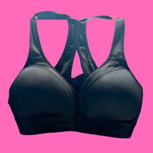 Champion Low-Cut Black Sports Bra